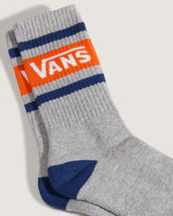 Women Vans Vans Drop V Crew Socks in Deep Indigo Blue