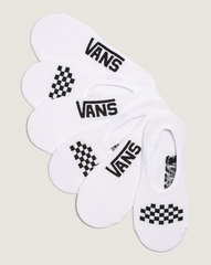 Women|Men Vans Classic Canoodle Socks 3-Pack in White / Black