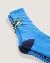 Women|Kids Vans Kids Ticker Crew Socks in Tranquil Blue