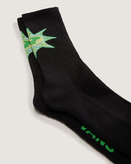Women|Men Vans Stowers Crew Socks in Black