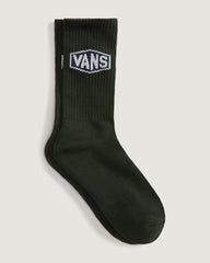 Women|Men Vans Stowers Crew Socks in Dried Kelp Green