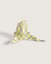 Women|Men Vans Waffle Shop Checker Shoelace in Yellow / Beige