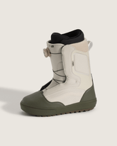 Women|Men Vans Aura OG Snowboard Boot in Grape Leaf Green / Oatmeal Beige