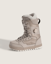 Women|Men Vans Invado Pro Snowboard Boot in Mushroom Brown