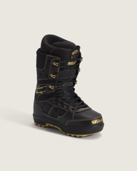 Women|Men Vans Invado Pro X Rene Rinnekangas Snowboard Boot in Black / Gold Yellow