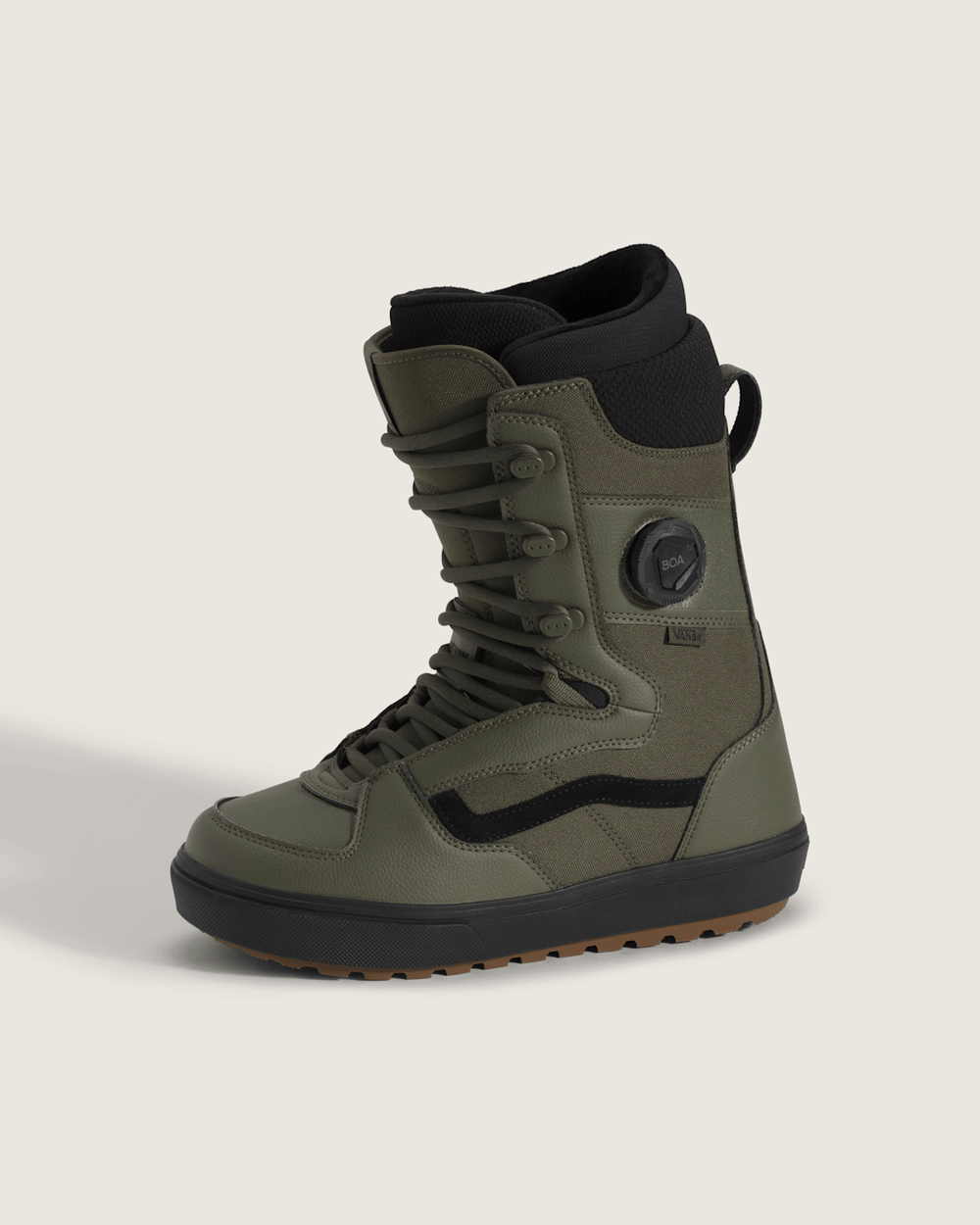 Women|Men Vans Invado OG Snowboard Boot in Grape Leaf Green
