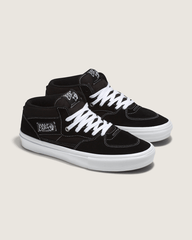 Women|Men Vans Skate Half Cab Black/White Skate Shoe