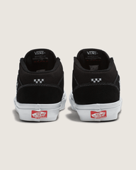 Women|Men Vans Skate Half Cab Black/White Skate Shoe