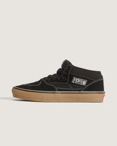 Women|Men Vans Skate Half Cab Shoe in Gum Black / White