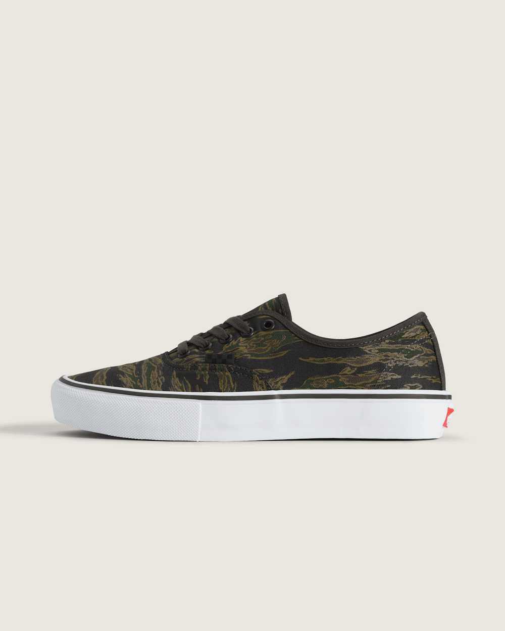 Women|Men Vans Skate Authentic Shoe in Camo Green / Black