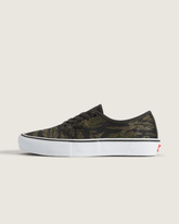 Women|Men Vans Skate Authentic Shoe in Camo Green / Black