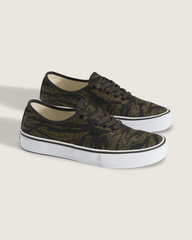 Women|Men Vans Skate Authentic Shoe in Camo Green / Black