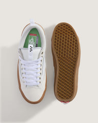 Women|Men Vans Skate Old Skool 36+ Gum Shoe in White