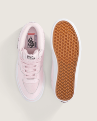 Women|Men Vans Skate Half Cab Shoe in Pink / White