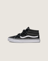 Women|Men|Kids Vans Big Kids Sk8-Mid V Shoe in Black / True White