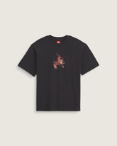 Women|Men Vans Skate Flame T-Shirt in Black