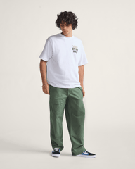 Women|Men Vans Skate Loose Cargo Pants by Atiba Jefferson in Atiba Pine Forest Green