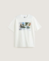 Women|Men Vans Skate Curb T-Shirt by Atiba Jefferson in Atiba White