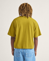 Women|Men Vans Skate Hillz Bomb Short T-Shirt by Atiba Jefferson in Atiba Burnt Gold Yellow