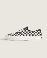 Women|Men|Sale Vans Skate Authentic Checkerboard Shoe in Black / Marshmallow White