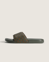 Women|Men Vans La Costa Slide in Obsidian Fern Green