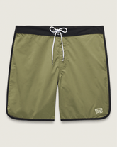 Women|Men Vans Everride Scalloped 18'' Boardshorts in Loden Green / Black