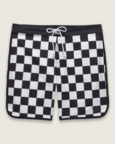 Women|Men Vans Everride Scalloped 18'' Boardshorts in Black / White