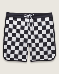 Women|Men Vans Everride Scalloped 18'' Boardshorts in Black / White