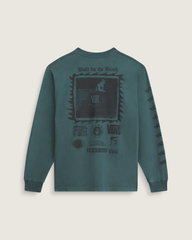 Men Vans I Need My Long Sleeve T-Shirt in Mossy Olive Green