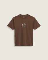 Men Vans Starmarked T-Shirt in Vintage Cocoa Brown