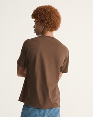 Men Vans Starmarked T-Shirt in Vintage Cocoa Brown