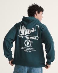 Men Vans Stacked Hi Pullover Hoodie in Mossy Olive Green