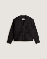 Men Vans Utility Jacket in Black