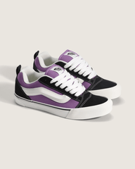 Men Vans Knu Skool Shoe in Purple / Black