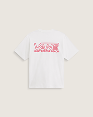 Men Vans Buckled T-Shirt in White