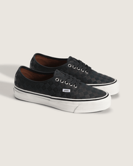 Men Vans Premium Authentic Shoe in Checkerboard Blackout