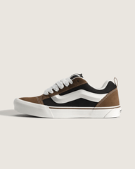Men Vans Knu Skool Shoe in Black / Brown