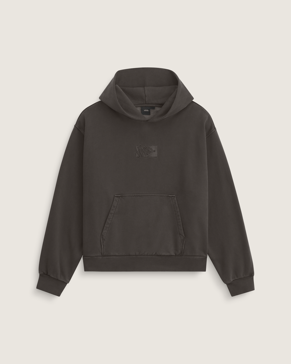 Men Vans Premium Pullover Hoodie in Faded Black