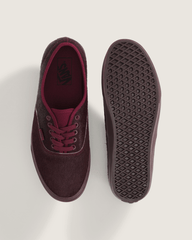 Men Vans Authentic Shoe in Port Red