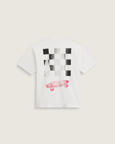 Men Vans Premium Full Deck T-Shirt in Egret White