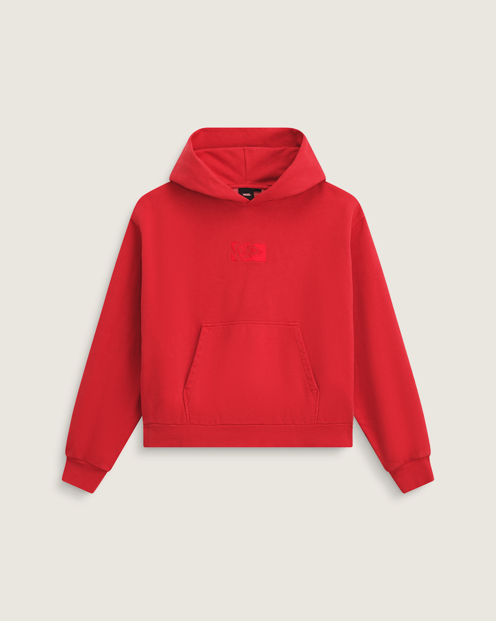 Men Vans Premium Pullover Hoodie in Crimson Haze Red