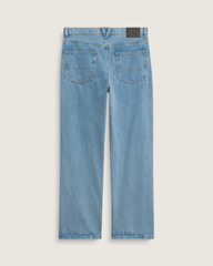 Men Vans Check-5 Loose Denim Pants in Stonewash Blue