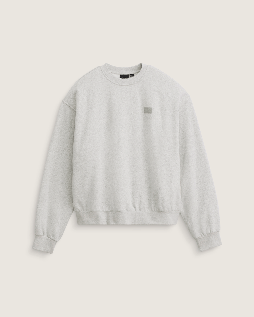 Men Vans Premium Crewneck Sweatshirts in Ash Heather Grey
