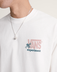 Men Vans Vans Visions Long Sleeve T-Shirt in Egret White