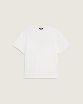 Men Vans Premium Shrunken T-Shirt in Egret White