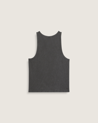 Men Vans Premium Waffle Tank Top in Faded Black