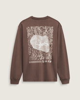 Men Vans Original Concepts Long Sleeve T-Shirt in Vintage Cocoa Brown