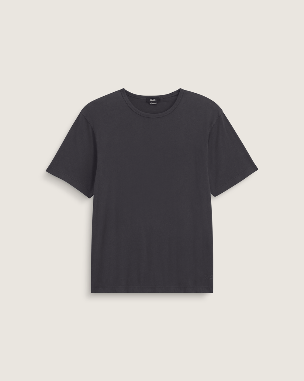 Men Vans Premium Shrunken T-Shirt in Faded Black