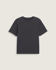 Men Vans Premium Shrunken T-Shirt in Faded Black
