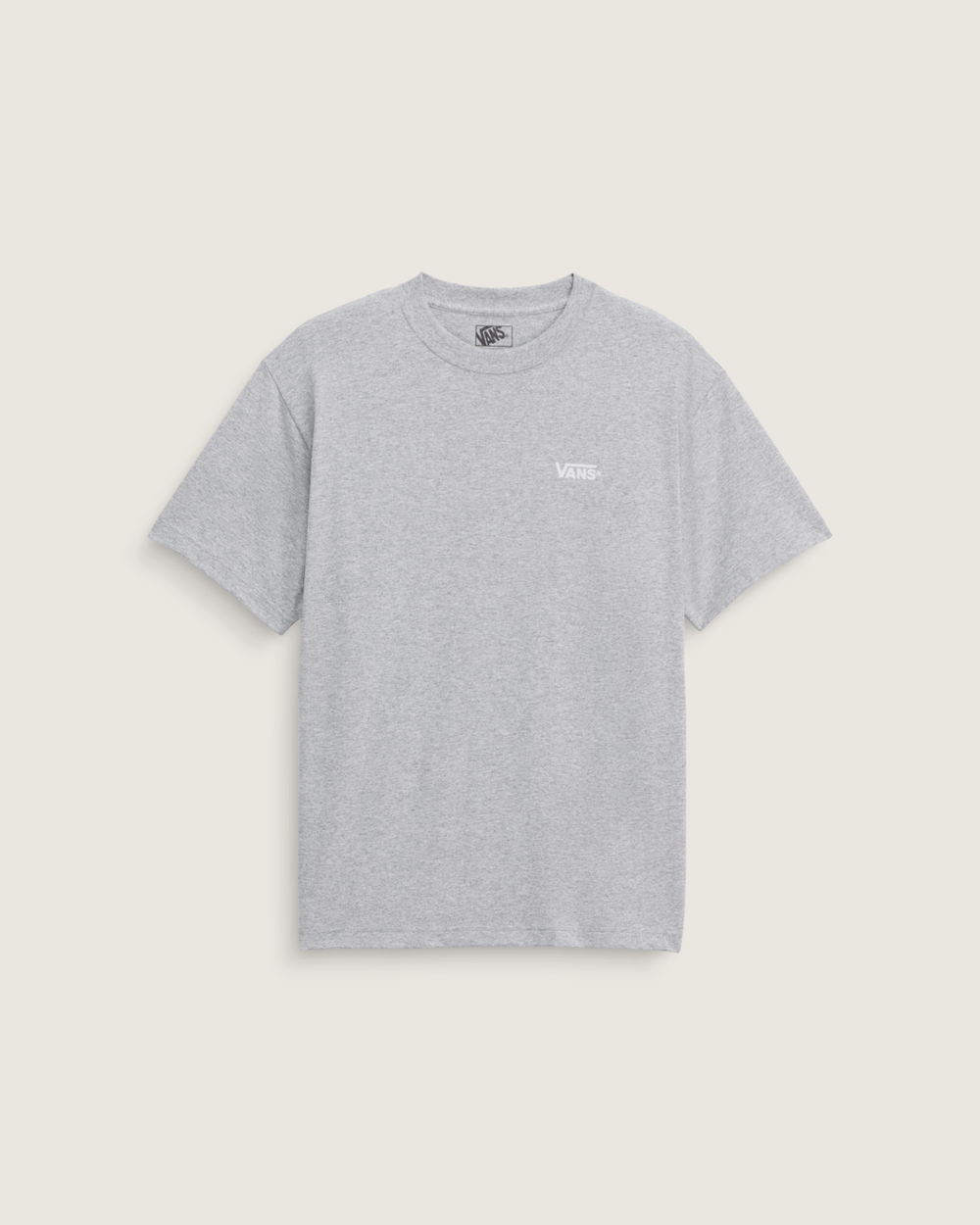 Men Vans New Left Chest T-Shirt in Athletic Heather Grey